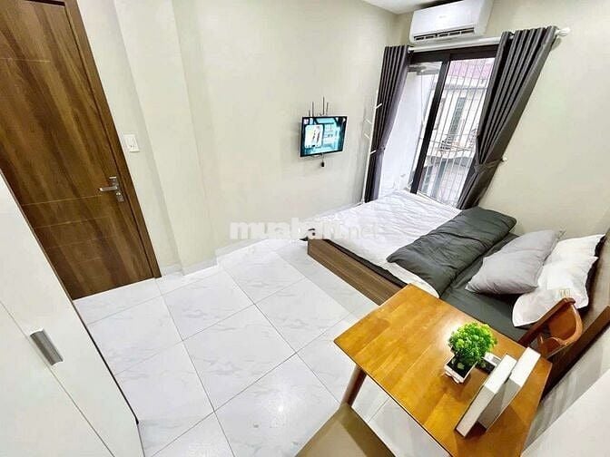 Bóc tem CCMN Studio- 1n1k Full nội thất, ban công thoáng tại Giáp Bát