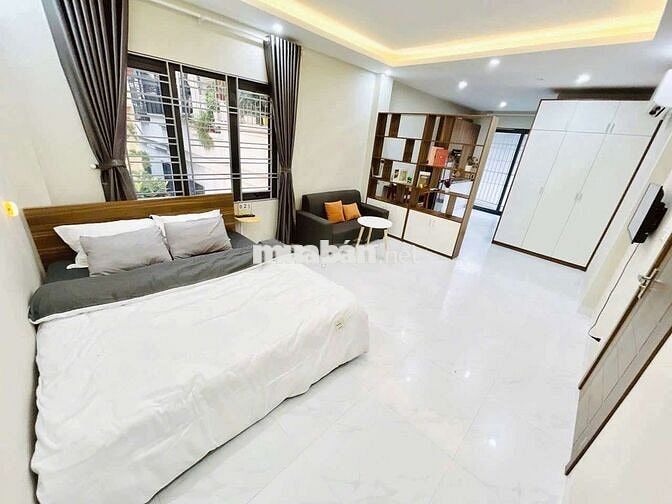 Bóc tem CCMN Studio- 1n1k Full nội thất, ban công thoáng tại Giáp Bát