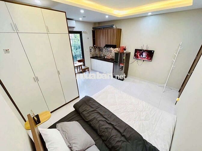 Bóc tem CCMN Studio- 1n1k Full nội thất, ban công thoáng tại Giáp Bát