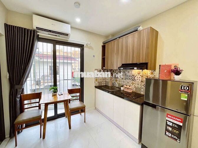 Bóc tem CCMN Studio- 1n1k Full nội thất, ban công thoáng tại Giáp Bát