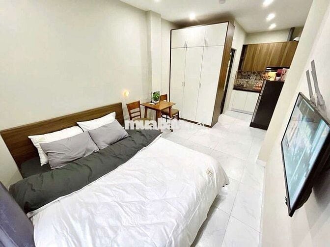 Bóc tem CCMN Studio- 1n1k Full nội thất, ban công thoáng tại Giáp Bát