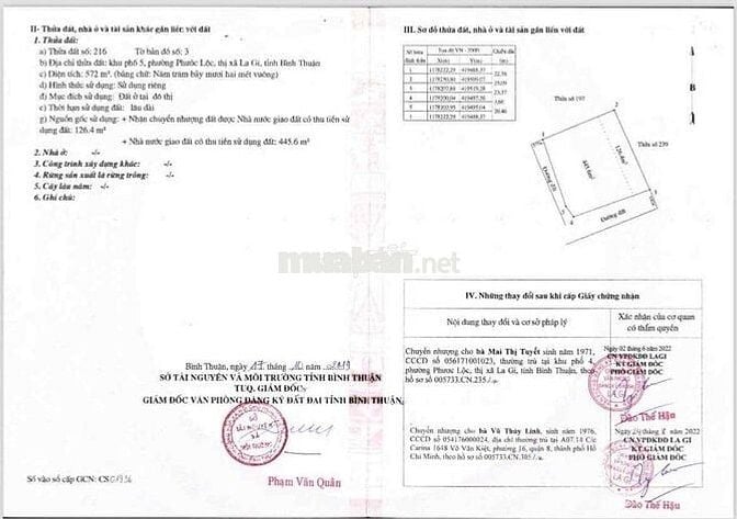 Đất 3 mặt tiền, full thổ cư, rẻ hơn bank định giá