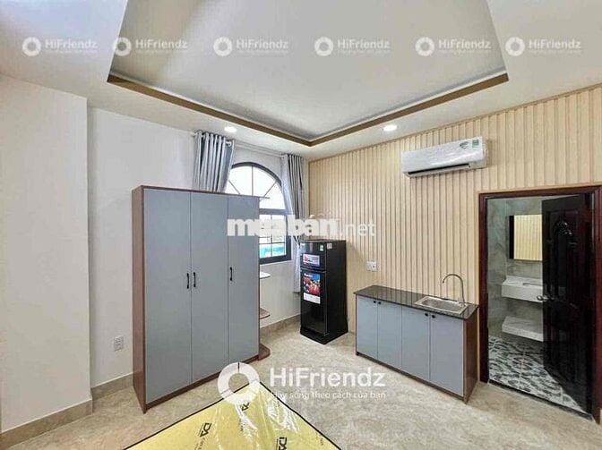 HOT CĂN HỘ DỊCH VỤ FULL NỘI THẤT CỬA SỔ TRỜI NGAY NGÃ TƯ BỐN XÃ