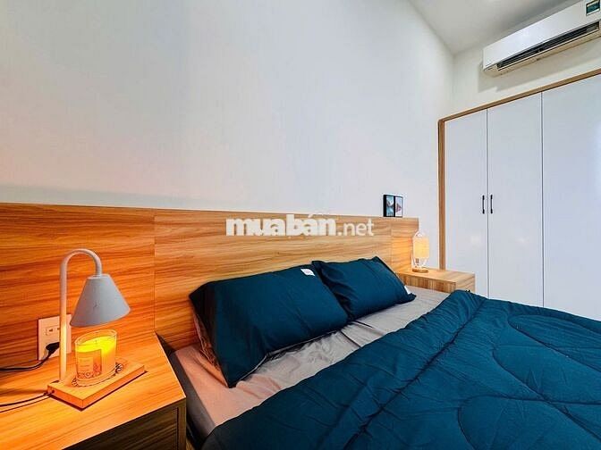 CĂN HỘ STUDIO FULL NỘI THẤT - 1PN - TÁCH BẾP - BAN CÔNG - MỚI XÂY NEW