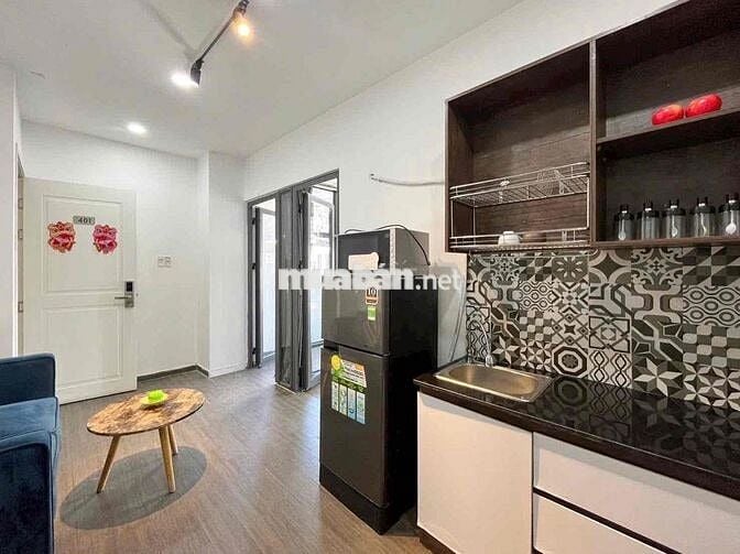 Căn hộ 1PN, 1PK rộng 45m2 chỉ 8,5 triệu gần LOTTE MART, RMIT, ĐH TDT