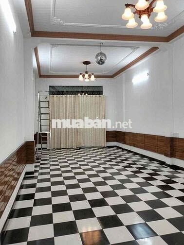 nhà ở mặt tiền 3 tần một lửng một sân thượng