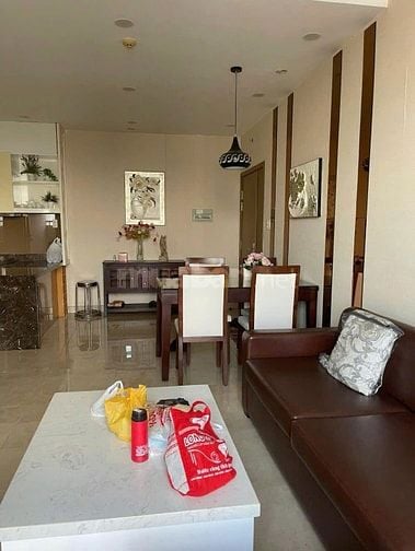 Chung cư Satra, Phan Đăng Lưu, Phú Nhuận, 93m2, 2PN, Nội thất, 16tr5/t