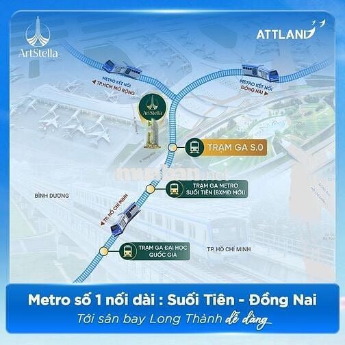 Căn Hộ ArtStella 1PN - Đối Diện METRO SUỐI TIÊN