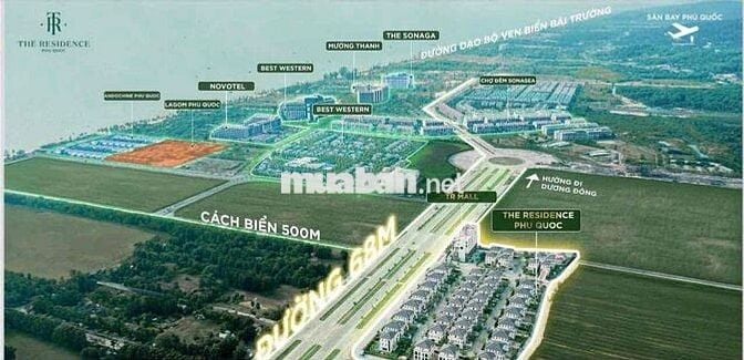 Bán nhanh căn A *** của dự án The Residence Phú Quốc