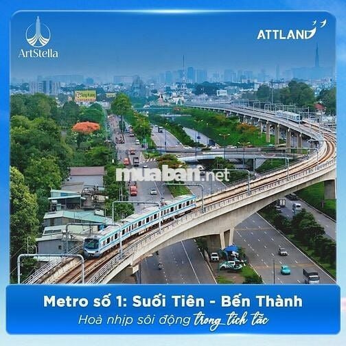 Căn Hộ ArtStella 1PN - Đối Diện METRO SUỐI TIÊN