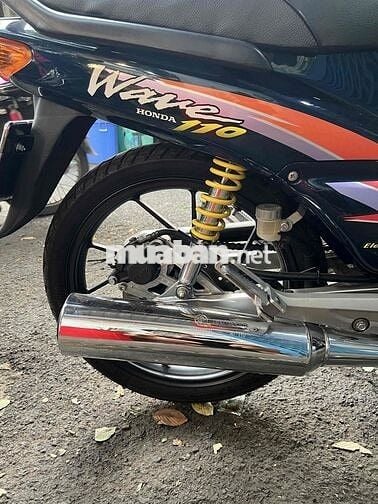 Honda Wave 110, màu xanh đen