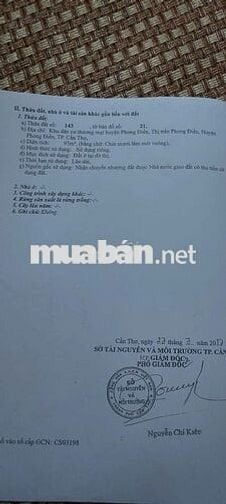 Cần bán nhà ở đường Tây Đô (đường số 2 )ngay TTTM xã Phong Điền