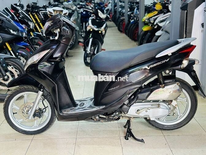 XE MÁY THỊNH PHÁT - HONDA VISION ĐEN BÓNG BIỂN 29