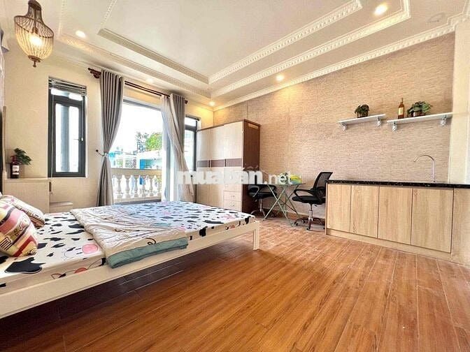 CHÍNH CHỦ STUDIO BANCOL MỚI SẴN NỘI THẤT, VÀO LIỀN, NGAY CV LÀNG HOA