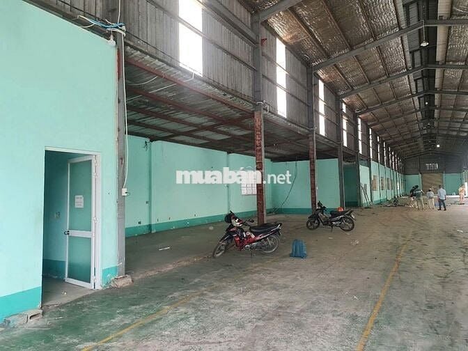 CHO THUÊ KHO XƯỞNG 1000m² ĐỨC HÒA, LONG AN – GIÁ CHỈ 65 TRIỆU/THÁNG