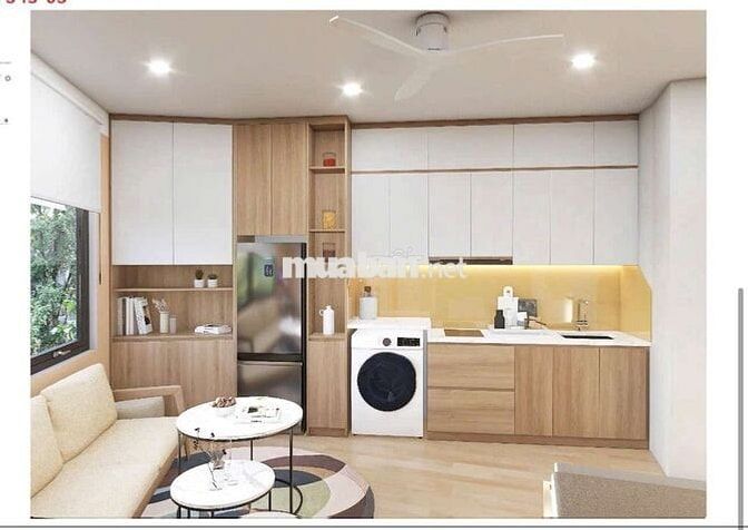 Khai trương CCMN 30m2 Full đồ. Máy giặt riêng, ban công tại Ngõ Quỳnh