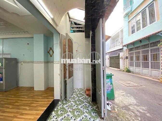 Mặt bằng vừa ở vừa kinh doanh hẻm trần bá giao có lối đi riêng