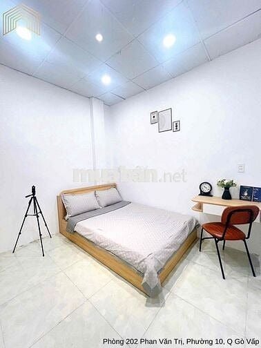 CHO THUÊ 2 PHÒNG NGỦ GIÁ RẺ FULL NỘI THẤT Ở TRUNG TÂM GÒ VẤP PHƯỜNG 10