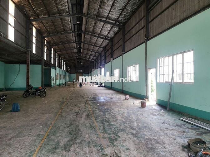 CHO THUÊ KHO XƯỞNG 1000m² ĐỨC HÒA, LONG AN – GIÁ CHỈ 65 TRIỆU/THÁNG