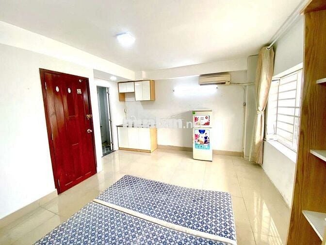 CHDV, phòng trọ đẹp giá rẻ, full nội thất, cửa sổ trời thoáng, DT 27m2