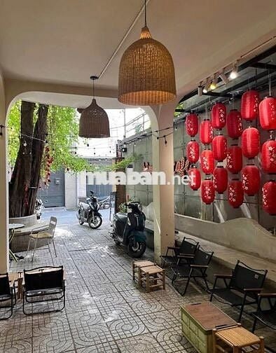 NGANG 8M- MÔ HÌNH CAFE SÂN VƯỜN TẠI 159 HOÀNG VĂN THỤ QUẬN PHÚ NHUẬN