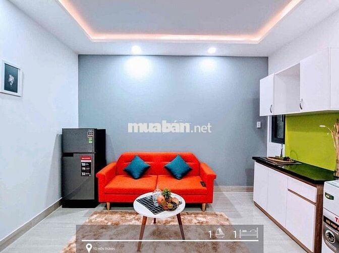 QUẬN 10- PN TÁCH RIÊNG FULL NT- ĐI BỘ ĐẾN BÁCH KHOA ĐH KINH TẾ