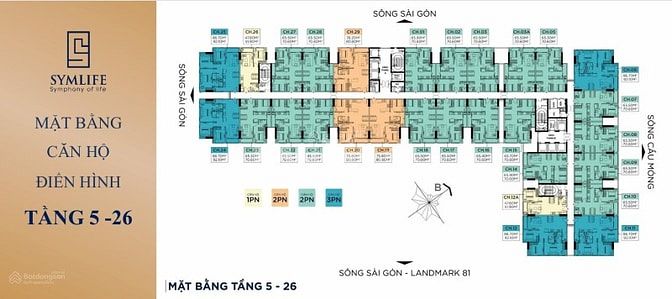 SYMLIFE suất nội bộ căn hoa hậu view đẹp, giá bán và chính sách ưu đãi