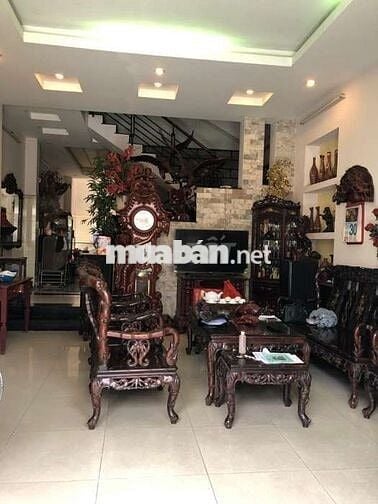 NHÀ 5 TẦNG MẶT HẺM 12M,6x19*VỪA Ở VỪA KD LÊ ĐỨC THỌ PHƯỜNG 15, GÒ VẤP