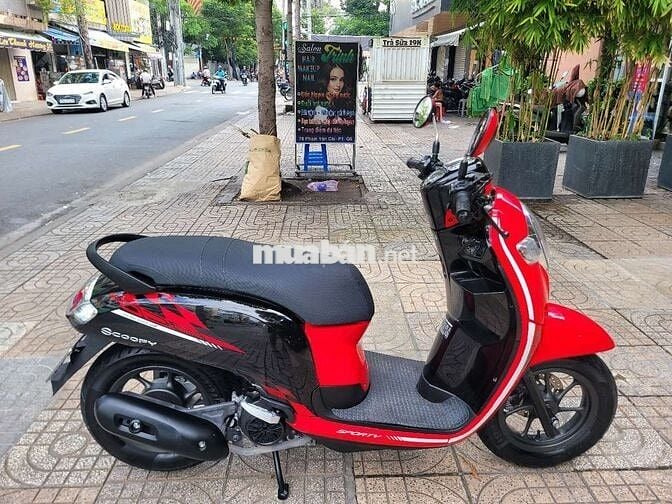 Scoopy đỏ đen nhập indo