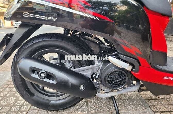 Scoopy đỏ đen nhập indo