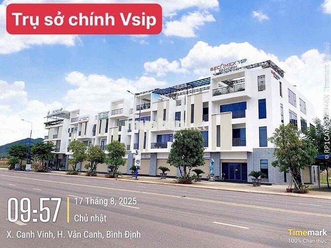 Đất nền KCN Becamex Vsip Bình Định diện tích 5x30