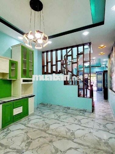 Nhà Mới Đẹp(4x20m) Hương Lộ 2 1Lầu+ST 3PN 4VS HẺM 6M thông