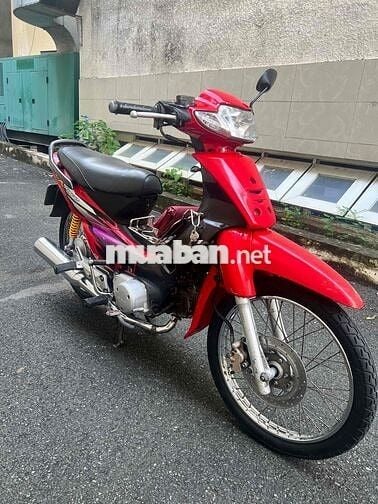 Honda Wave ZX đỏ đen đúng đời 2005 SM 51, 9 chủ