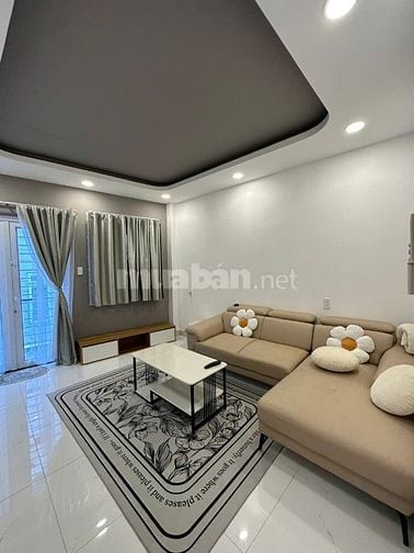 Nhà 3 tầng siêu đẹp HXH đường D1 thông Tân Cảng, Ngang 4.8x10m bề thế