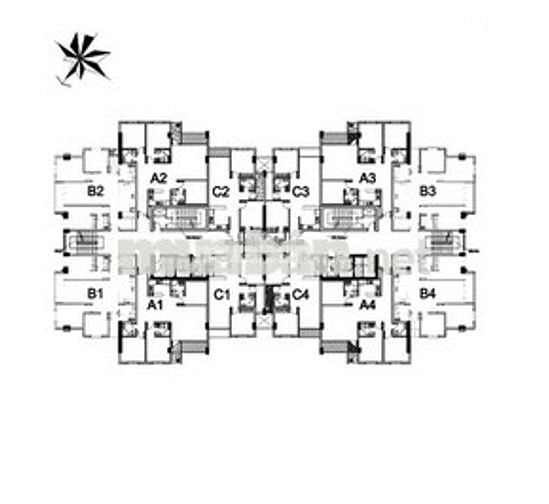 CHO THUÊ CĂN GÓC CHUNG CƯ ORIENT - QUẬN 4 3PN 2WC 90M2 - GIÁ 13TR