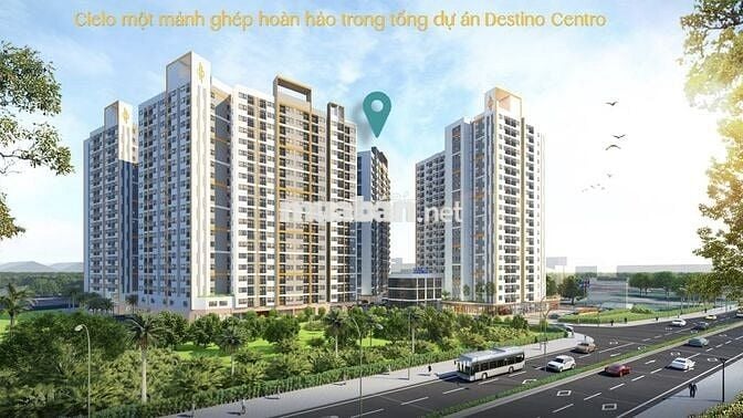 Nhà mới, dọn vào ở ngay ,Căn hộ Destino 1.5 tỷ , Trả góp chỉ 6tr/tháng