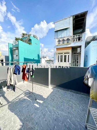NHÀ NỞ HẬU BÌNH TÂN 50M2 3TẦNG 2PN HXH  NHỈNH 4 TỶ TL