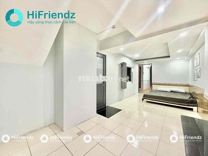 CHO THUÊ CĂN HỘ 1PN TÁCH BẾP 2 GIƯỜNG BAN CÔNG NHÀ MỚI 100% SÁT Q10