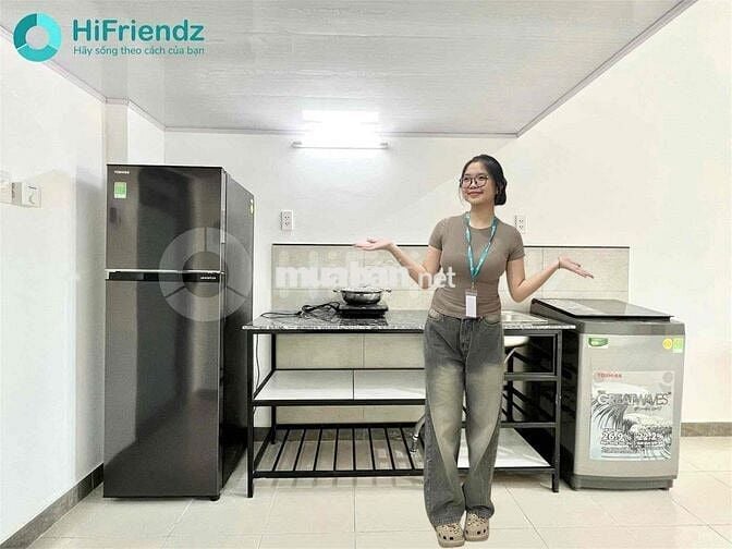 Cho Thuê Căn Hộ Có Gác - Có Máy Giặt Riêng - Cửa Sổ Trời - Sát Q4
