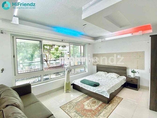 Chung cư mini 1PN tách bếp Full nội thất ngay vòng xoay Trung Sơn