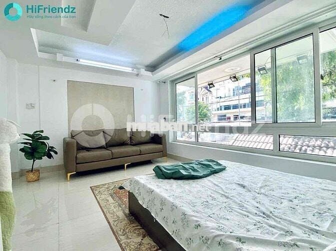 Chung cư mini 1PN tách bếp Full nội thất ngay vòng xoay Trung Sơn