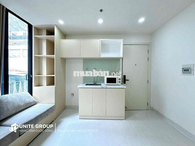 Căn hộ studio ban công 37m2 chỉ 6,7 triệu gần LOTTE MART, RMIT, ĐH TĐT