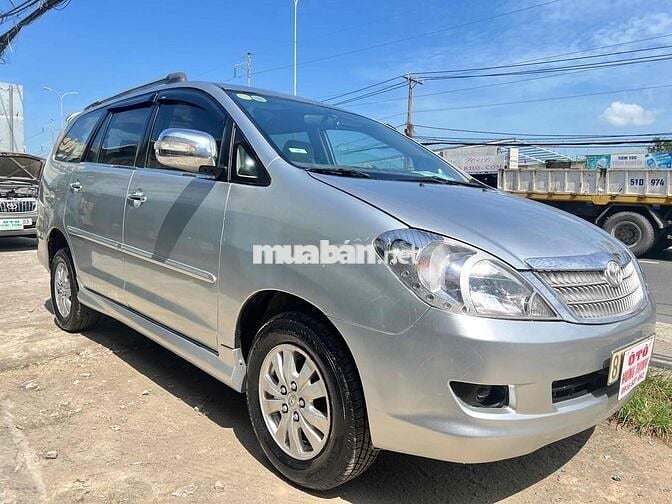 Toyota Innova 2009 G  Xe gia đình không dịch vụ