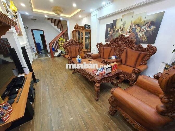 XE HƠI NGỦ NHÀ,HẺM 1TRỤC,60M²(4x15),3TẦNG BTCT,LÊ ĐỨC THỌ P13 GÒ VẤP