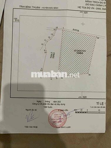-Bán 2,1 héc ta cách chân Đèo Đại Ninh 7 km…Cuối năm 2025 thông xe… -V