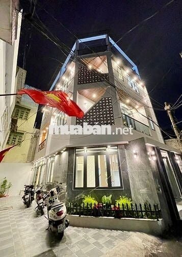 NHÀ GÓC 2 MẶT TIỀN.(7X8) 55M2 NGUYỄN TƯ GIẢN GẦN PHAN HUY ÍCH,GÒ VẤP