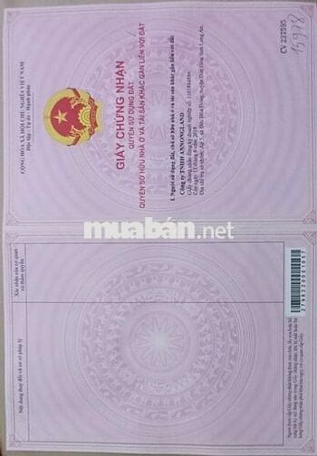 CẦN TIỀN TRẢ NỢ BÁN GẤP NỀN ĐẤT 60M2 AN NÔNG TỈNH LỘ 10 GIÁ CHỈ 1TY350