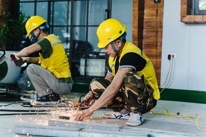 Công ty Xây dựng tuyển: Thợ Cơ khí/Thợ nhôm kính/Thợ thạch cao