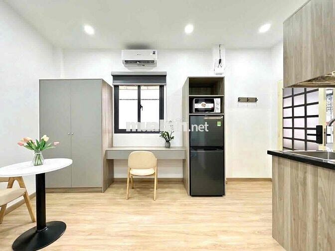 Căn Hộ Studio Máy Giặt Riêng, Cửa Sổ Trời Gần Cầu Lê Văn Sỹ - Quận 3
