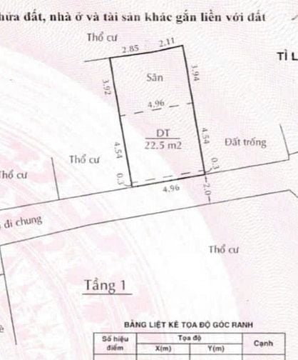 Bán Đất Thổ Cư Hẻm Huỳnh Tấn Phát, Nhà Bè: 45m2, Sổ Hồng, Giá Chỉ 2.7